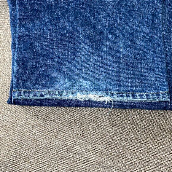 Vintage Levi's 702 XX Selvedge Denim Jeans Men's W32 Big E Buckleback Japan - Picture 16 of 16